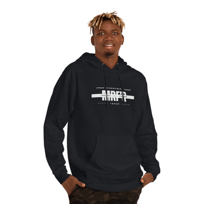 MRF'R "Work Friendly" - Political Statement Hoodie - Unisex Hooded Sweatshirt