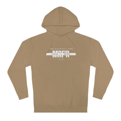 MRF'R "Work Friendly" - Political Statement Hoodie - Unisex Hooded Sweatshirt